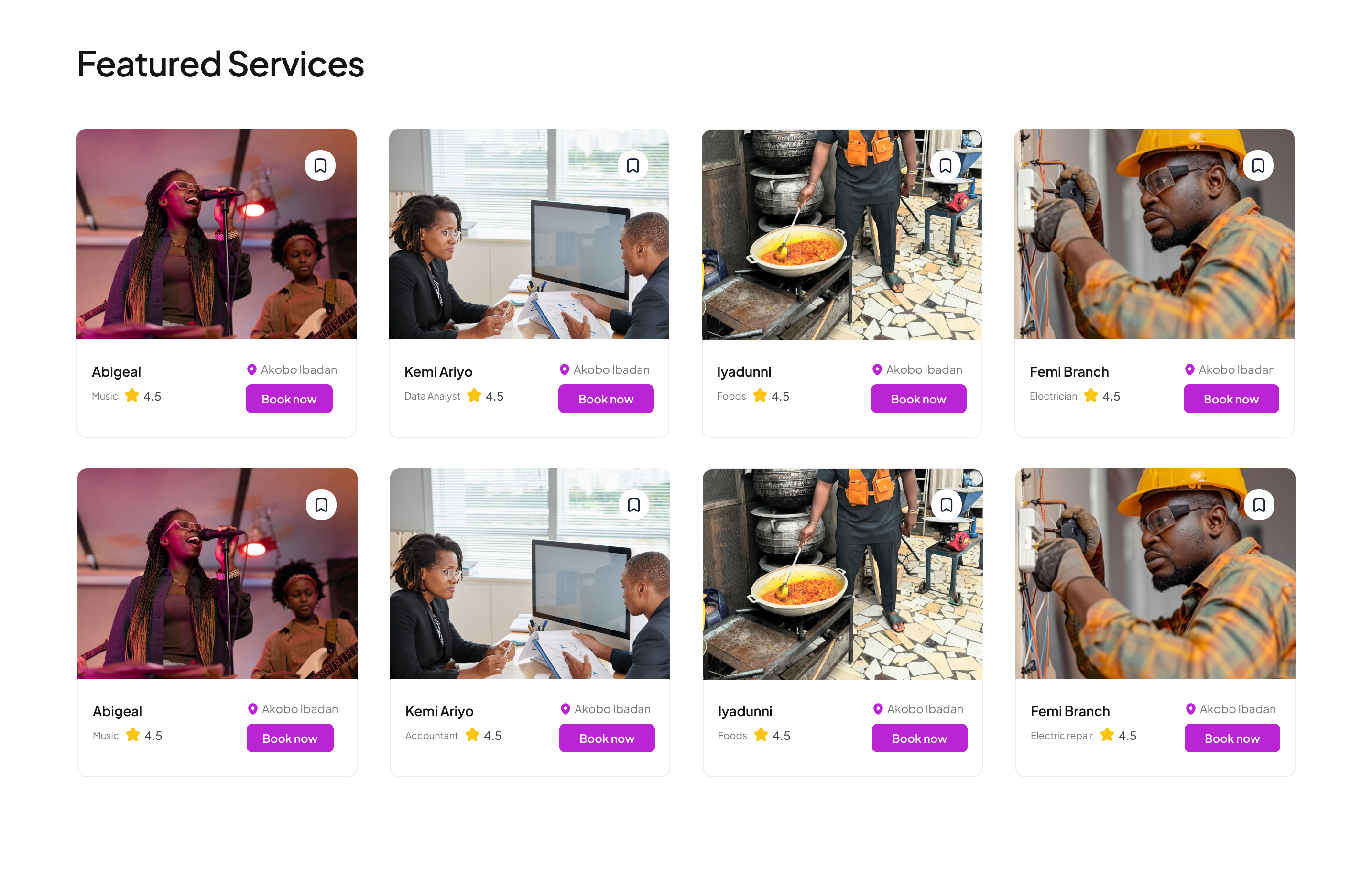 Featured Services